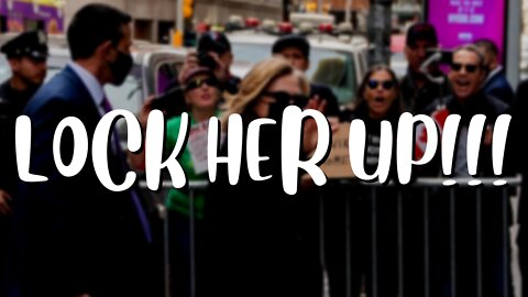 Hillary Clinton Greeted in New York with "LOCK HER UP" Chants