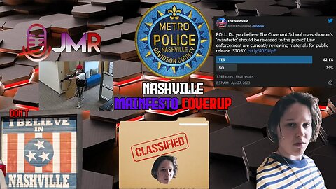 Nashville police REFUSING to release the Nashville manifesto they're HIDING something BIG