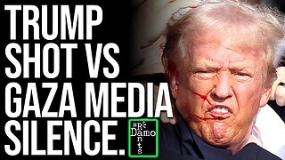 Media lose it’s mind over Trump getting shot, ignores Gaza massacre.