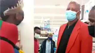 ’Please leave!’ Centre manager suspended after trying to kick out Ndebele dressed man in viral video