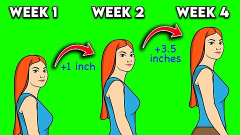 Stretches To Grow Taller For Females [3.5in in 4 weeks!]