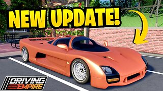 2 NEW Cars + Update in Driving Empire!