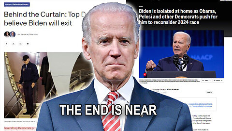 THE END IS NEAR: Biden to Drop Out This Week According to Dems, as Obama Calls for Him to Quit