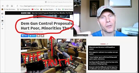 Dem gun control proposals/regulations HURT the POOR and MINORITY COMMUNITIES the MOST!!!