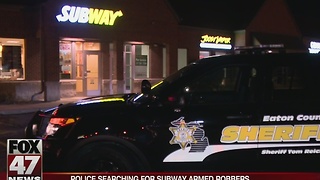 Subway robbed Wednesday night in Delta Township