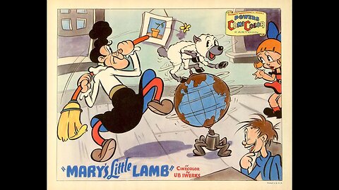 Mary's Little Lamb 1936 Full Cartoon Colorized