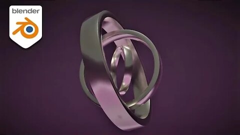 INFINITY RING - LOOP VIDEO (timelapse) #blender