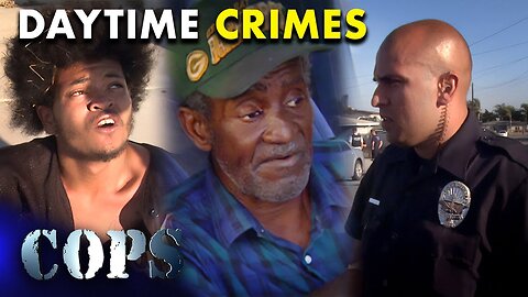 Daytime Crimes Incidents Unfold in Jacksonville, Las Vegas, and Fontana Cops TV Show