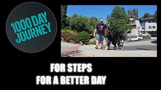 1000 Day Journey 0082 Four Steps For A Better Day