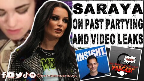 Saraya on Partying and Leaked Videos | Clip from the Pro Wrestling Podcast Podcast | #aew #saraya