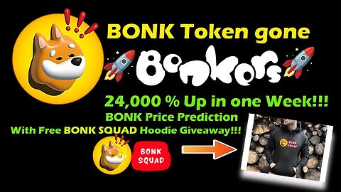 Bonk Token Backed By Solana Has Rallied Over 20,000% In One Week! Price Prediction With A Freebie!