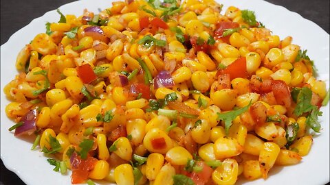 AMERICAN CORN SALAD | Healthy Tasty American Corn Salad | The Best Corn Salad