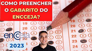 COMO PREENCHER O GABARITO DO ENCCEJA?