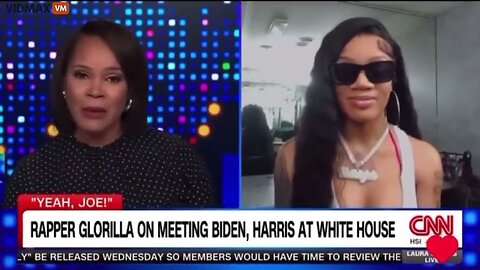 Biden Met With A Rapper Named Glorilla To Push Propaganda For Him But She Doesn't Sound Very Bright