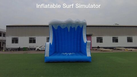 Inflatable Surf Simulator #factorybouncehouse #factoryslide #bounce #bouncy #castle #inflatable