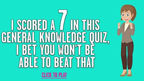 Challenging Knowledge Quiz #46961