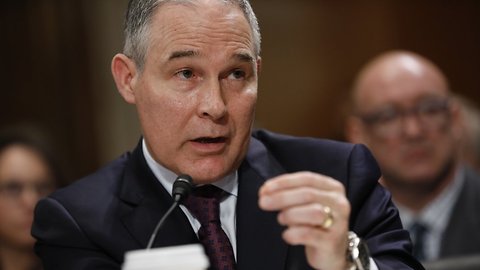 Trump Told EPA Chief Scott Pruitt 'We Have Your Back'