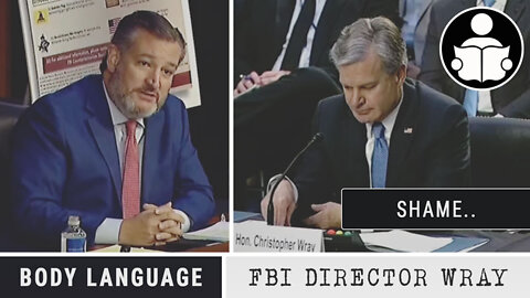 Body Language - Ted Cruz, FBI Director Christopher Wray