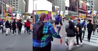 NYC Tourists Sent Running in Times Square After 'Huge Explosion' Heard