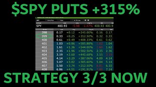 $SPY PUTS UP +320% AS HIGH AS 545% STRATEGY WORKING. JOIN THE DISCORD TO GET INFO.