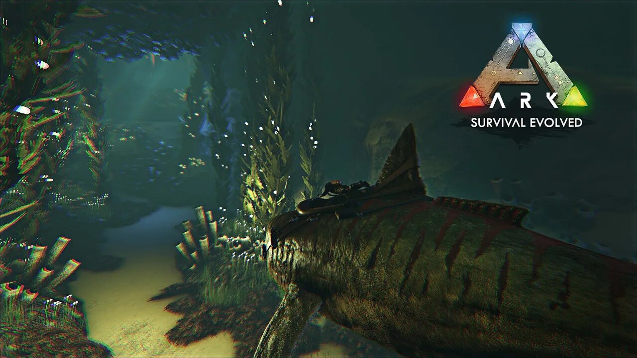 First Time ARK Underwater Exploration/Underwater Cave Full Gameplay