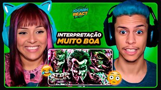 ALBK - Rap dos 3 Coringas (Batman) – UMA GRANDE PIADA | [React em Casal] 🔥