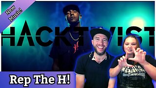 Rap/Metal/Djent Pioneers from the UK | Couple React to Hacktivist - Rep The H! #reaction #hacktivist