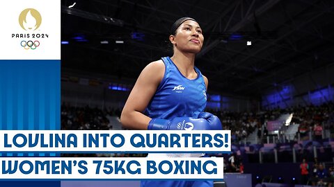 🇮🇳 India's Lovlina Borgohain into the quarter-final in the women's 75kg boxing | Paris 2024