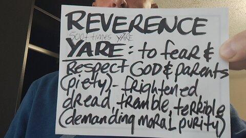yare: fear and trembling