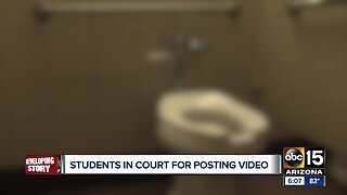 Valley students in court for posting video