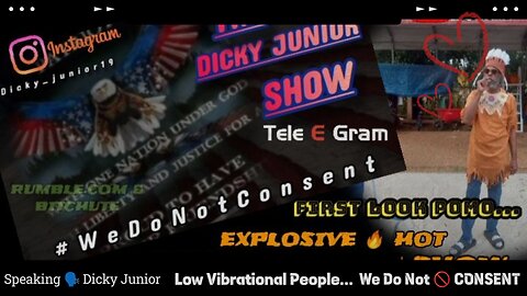 The Dicky Junior Show: Low Vibrational People... #VishusTv 📺