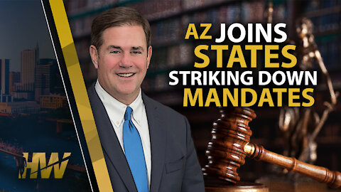 AZ JOINS STATES STRIKING DOWN MANDATES