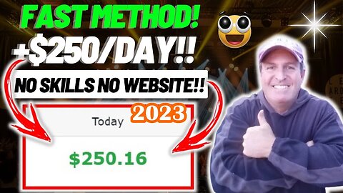 (FAST METHOD!) Earn +$250 Per Day USING This SIMPLE Copy & Paste Loophole! (NO Skills, NO Website)