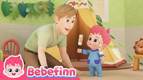 Bebefinn Playtime Musical: Indoor Camping Adventure on a Rainy Day for Kids