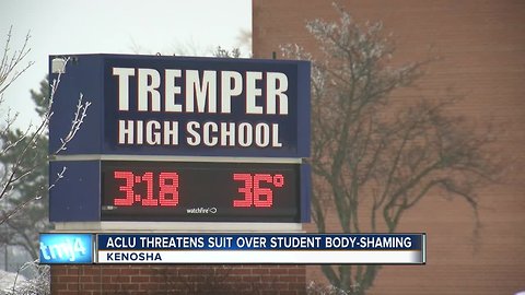 ACLU threatens to sue Kenosha school over 'body-shaming' awards