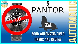 Pass! | Pantor Seal 500m Chinese Automatic Diver Microbrand Unbox & Review | Maverick