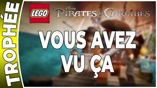LEGO : Pirates des Caraïbes - Trophée - VOUS AVEZ VU ÇA [FR PS3]