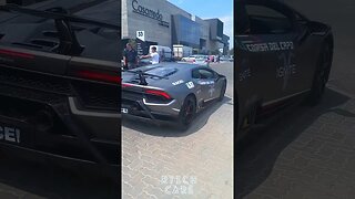 Grey Lamborghini Huracán LP 640-4 Performante