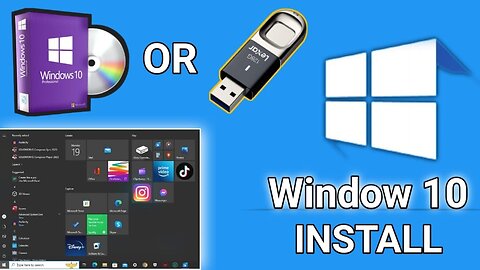 Window 10 karne Ka Tarika _ Windows 10 Installation Step By Step 🤷_♀️