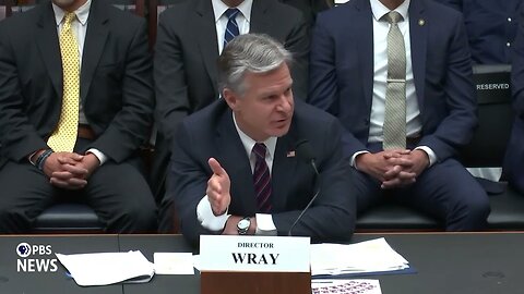 WATCH: Rep. Fry questions FBI Director Wray in House hearing on Trump shooting probe| VYPER ✅