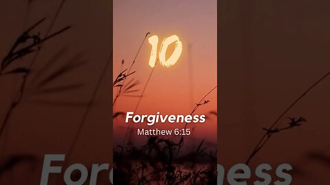 10 Days of Celebration: Forgiveness 🌹