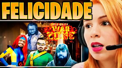 MOMENTOS DE FELICIDADE COD WARZONE PT#06 - REACT