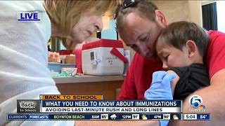 What parents should know about immunizations before school starts