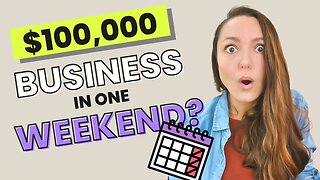 How to start a $100,000 online business in a weekend 2023 (as a beginner)