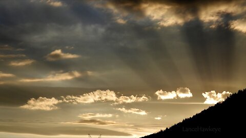 Sunset Cam | Image Set 021 | Shadow Beams