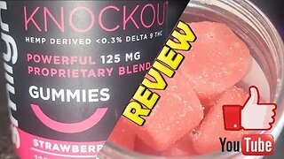 Smilyn Knockout Blend Gummies 🍓 STRAWBERRIES AND CREAM