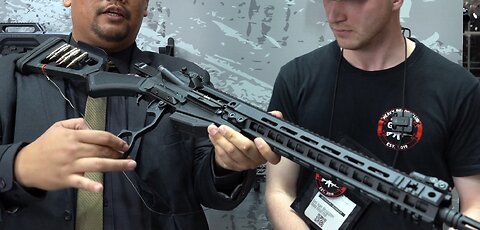 Your Next Gas Underlever Rifle? The New G&G Armament LevAR15 | IWA 2024 | Heavy Recoil Club