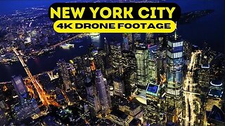 New York City NYC, USA 🇺🇸 4K Drone Footage