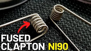 TURBÃO! Fused Clapton Ni90 - Excelente modelo de coil para o vape!