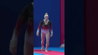 Lisa Vaelen 🇧🇪 (BEL) Vault - AA Finals 2023 European Gymnastics Championships #shorts